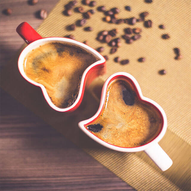 heat shape coffee cups